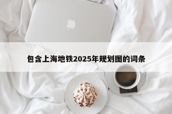 包含上海地铁2025年规划图的词条