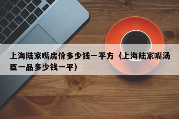 上海陆家嘴房价多少钱一平方（上海陆家嘴汤臣一品多少钱一平）